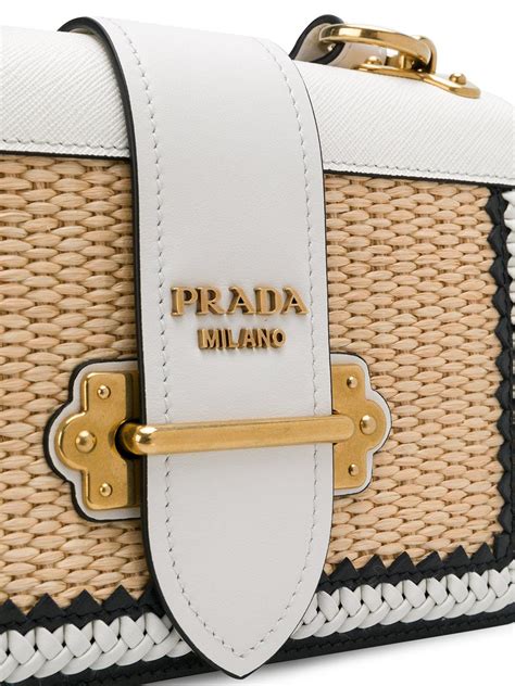 prada cahier large white|Prada Shoulder Bags for Women .